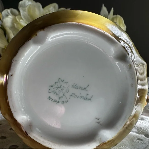 SOLD>>>Vintage Nippon Sugar and cream set - Picture 7 of 7